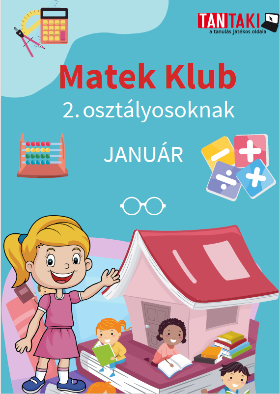 Matek Klub nyomtatható feladatok január 2. osztály