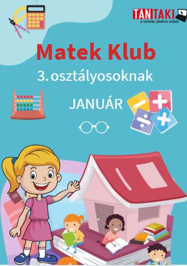 Matek Klub nyomtatható feladatok 3. osztály január