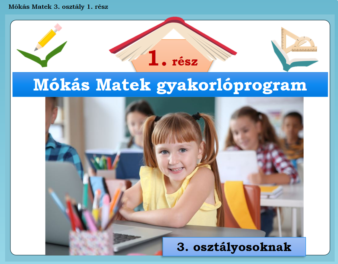 Mókás Matek 3. osztály 1. rész
